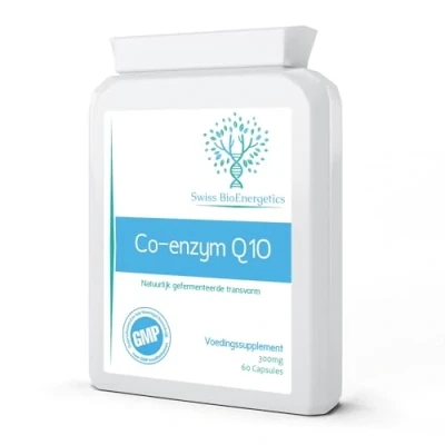 Afbeelding van Co Enzym Q10 CoQ10 300mg 60 Capsules Superieure natuurlijk Gefermenteerde Transvorm