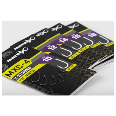 Afbeelding van Matrix MXC 4 Barbless Eyed (10 pcs) Maat : size 18
