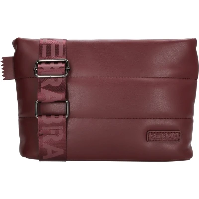 Afbeelding van Zebra Evie Crossbody Schoudertas Bordeaux rood