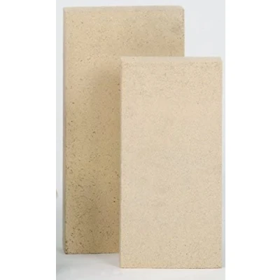 Afbeelding van FireFix 2051 vuurvaste steen (geperst) 30 mm dik, afmetingen 300 x 150 mm, geelachtig