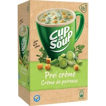 Afbeelding van Cup a Soup Unox prei crème 175ml Doos 21 zak