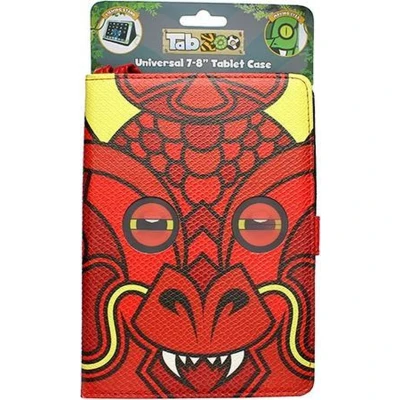 Afbeelding van TabZoo Draak 7/8 inch tablet case met bewegende oogjes