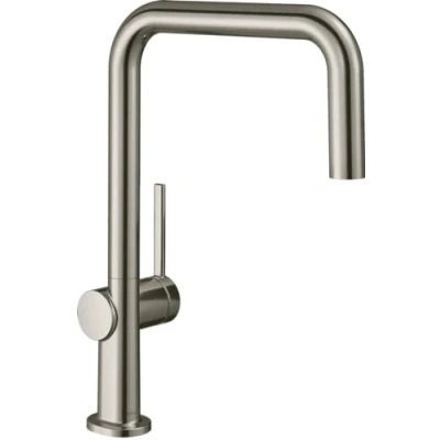 Afbeelding van hansgrohe talis m5414 km a ngreeps keukenmengkraan u 220 1jet stainless steel optic 72806800