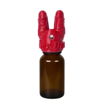 Afbeelding van Dick Deep® Poppers Sniffer Cap Size M (voor 15ml French Poppers) Sniff opzetstuk (rood)