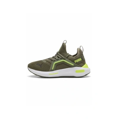 Afbeelding van Puma Softride ENZO Trainingsschoen, Maat: 41, Loden green yellow alert Schoenen