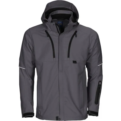 Afbeelding van ProJob 3406 SOFTSHELL JAS 643406 Grijs 4XL