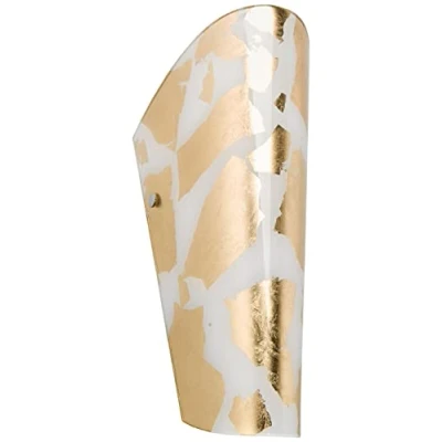Afbeelding van Selène Wandlamp Bloom wit goud blad