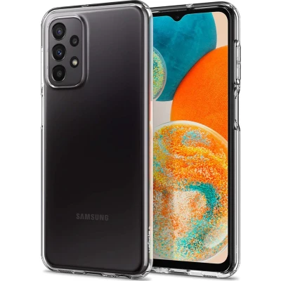 Afbeelding van Samsung Galaxy A23 (5G) Hoesje Siliconen en TPU (zacht) Spigen Softcase/Backcover Transparant Telefoonhoesje