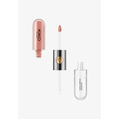 Afbeelding van KIKO Milano Unlimited Double Touch 102, Vloeibare Lippenstift In 2 Stappen, Glanzende Finish. Blijft Tot 12 Uur Zitten. Gekleurde, No Transfer Base