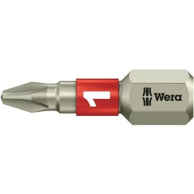 Afbeelding van Wera 1/4&quot; rvs philips bit ph1x25mm
