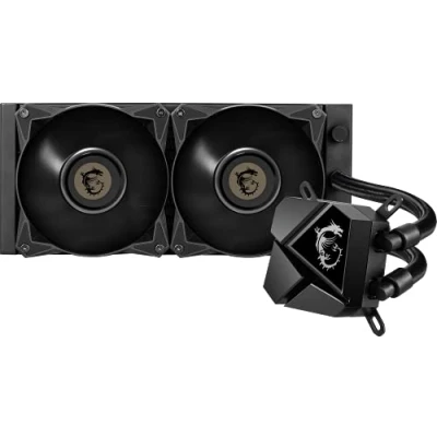 Afbeelding van MSI MAG Coreliquid P240, AIO CPU vloeistofkoeler, LGA 1700 Ready, 240 mm koeler dual 120 PWM ventilator