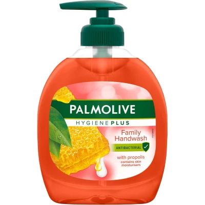 Afbeelding van 6er Pack PALMOLIVE Wasgel / Vloeibare Zeep &quot;Hygiene Plus Family&quot; 300ml