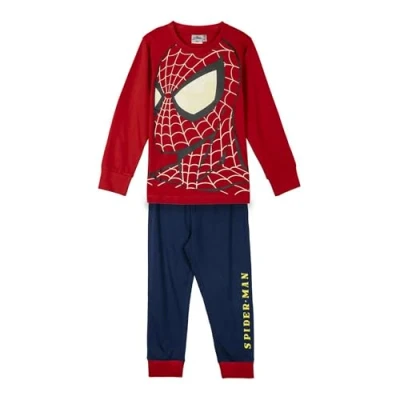 Afbeelding van Spiderman Pyjama Jongens Meisjes 100% Katoen Rood