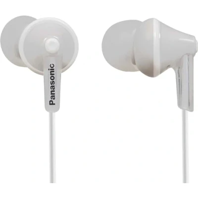 Afbeelding van Panasonic RP HJE125 in oordopjes (drie paar passtukken, 10 24.000 Hz, 1,1 m kabel) Single Kabellänge wit