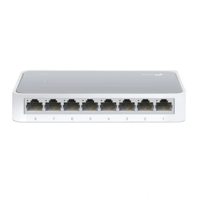 Afbeelding van TP Link TL SF1008D Unmanaged Fast Ethernet (10/100) Wit (TL V1