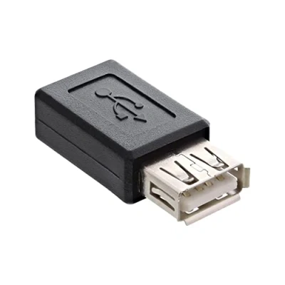 Afbeelding van USB Micro B (v) A adapter USB2.0 / zwart
