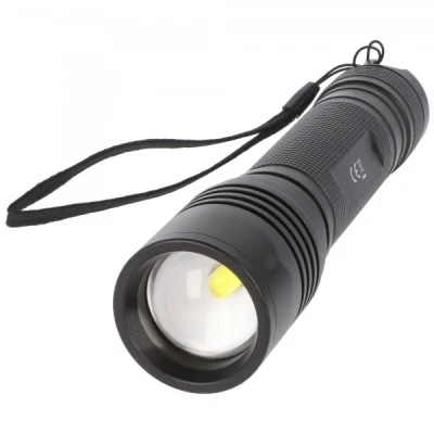 Afbeelding van 18W zoom LED high performance zaklamp voor 6 stuks Mignon AA, met verschuifbare focus zoomen