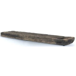 Afbeelding van Looox wooden bath shelf raw ca 69 x 16 4 cm massief eiken wbshraw69