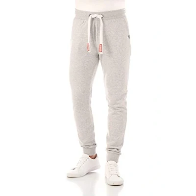 Afbeelding van riverso RIVTim, Trainingsbroek voor heren, joggingbroek, sportbroek, vrijetijdsbroek, slimfit, effen, katoen, zwart, grijs, rood, bruin, groen, blauw, S, M, L, XL, 2XL, 3XL, 4XL, 5XL, Navy (19400), XL