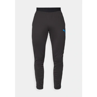 Afbeelding van Puma Individualcup Training Pants Trainingsbroek, Heren, Maat: Small, Black/white/ultra blue
