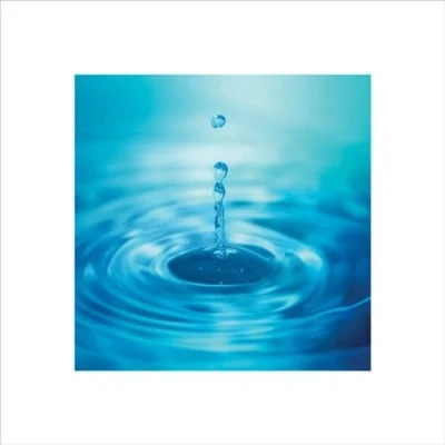 Afbeelding van Kunstdruk Droplets 40x40cm