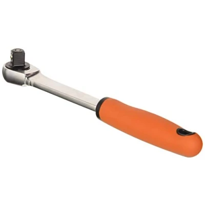 Afbeelding van Bahco Omschakelbare ratel 1/2&quot; met slanke kop snelontgrendeling 72 tanden en actiehoek 5 256 mm S81SL
