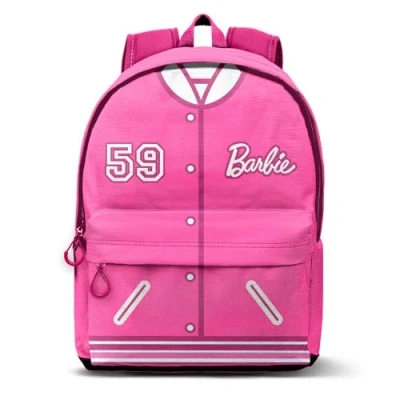 Afbeelding van Barbie Varsity FAN HS Rugzak 2.2, roze, 31 x 44 cm, inhoud 24 l, Eén maat, 2.2
