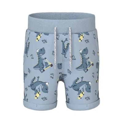 Afbeelding van Name it Nmmvermo AOP LONG S UNB Trainingsbroek voor kinderen, Maat: 116, Celestial blue