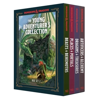 Afbeelding van Dungeons &amp; Dragons Young Adventurer&#039;s Guides The Collection Box Set 2 (Dungeons 4 Book Boxed Set)