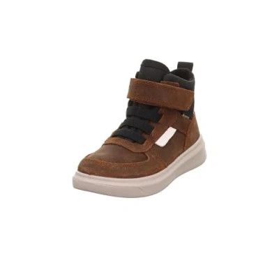 Afbeelding van Superfit Cosmo Sneakers hoog voor kinderen, Maat: 31, Braun Nubukleer/ textiel