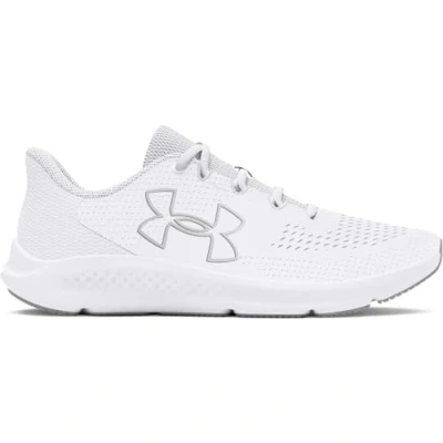Afbeelding van Under Armour Charged Pursuit Hardloopschoenen neutraal white, Dames, Maat: 38.5, White Textiel/ synthetisch