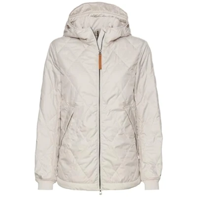 Afbeelding van camel active MIT Diamant Steppung Jas, Dames, Maat: 48, Pearl