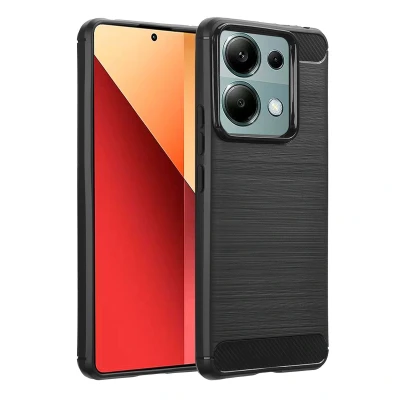 Afbeelding van Xiaomi Redmi Note 13 Pro (5G) Hoesje Siliconen en TPU (zacht) imoshion Softcase/Backcover Zwart Telefoonhoesje