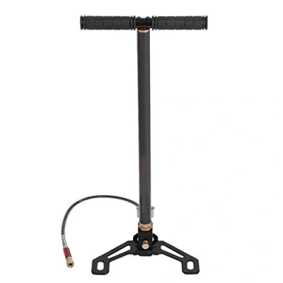 Afbeelding van Luchtpistoolpomp PCP handpomp hogedruk 4500psi vloerpomp met manometer