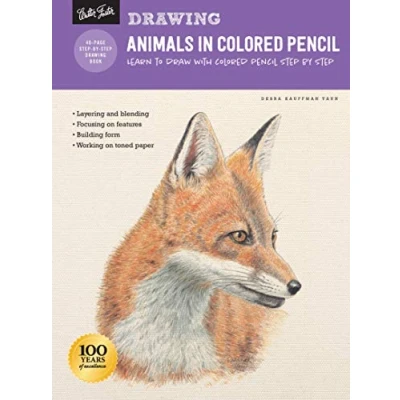 Afbeelding van Drawing: Animals in colored Pencil: Learn to draw with pencil step by
