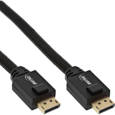 Afbeelding van Actieve premium DisplayPort kabel versie 1.2 (4K 60Hz) / zwart 25 meter