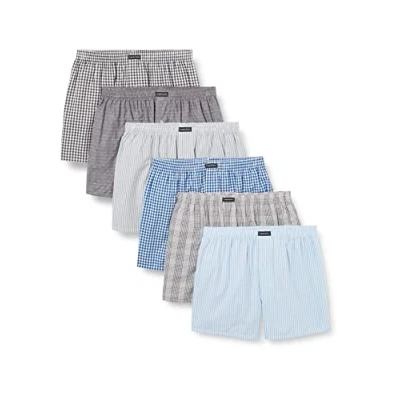 Afbeelding van Lower East Heren Amerikaanse boxershorts, Patronenmix, set van 6, XL
