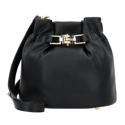 Afbeelding van Valentino Dames Tas Zwart VBS9A733/001 Fedora Re Bucket Bag