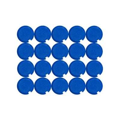 Afbeelding van MAUL 15 mm 0,17 kg Maulpro Hoge kwaliteit ronde magneet voor whiteboards blauw (Pack van 20)