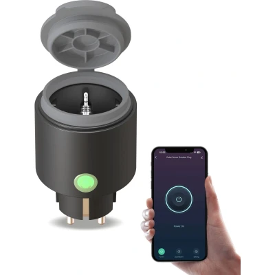 Afbeelding van Calex Outdoor Smart Plug Slimme Stekker werkt met Bluetooth Mesh IP44 Waterdicht