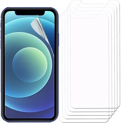 Afbeelding van TECHGEAR [5 stuks] Schermbeschermers voor iPhone 11, XR 6,1 inch Clear Lcd Screen Protector Guard Covers met reinigingsdoek en applicatiekaart