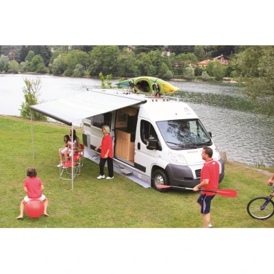 Afbeelding van Fiamma Fiat Ducato Tochtstrook Grijs Luifels Accessoires