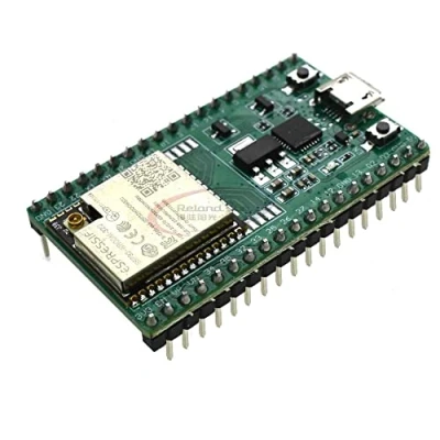 Afbeelding van ESP32 DevKitC vloerdelen gemonteerd WROOM 32D 32U WROVER module (WROOM groen)