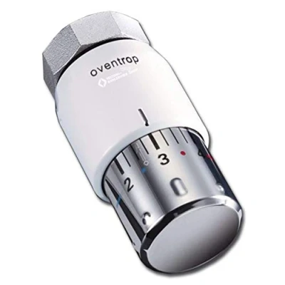 Afbeelding van Oventrop thermostaatkop uni sh m30x1 5 met nulstand wit 1012065