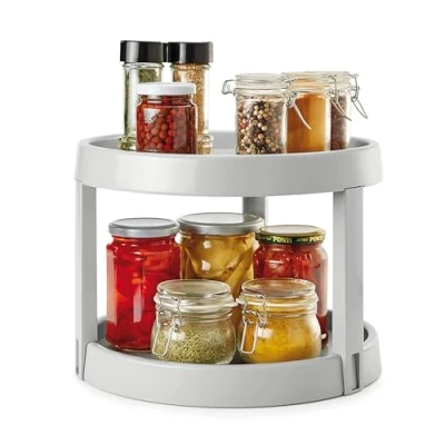Afbeelding van Tomado Metaltex Giro 2 Draaiend Kruidenrek 28X21Cm Etages