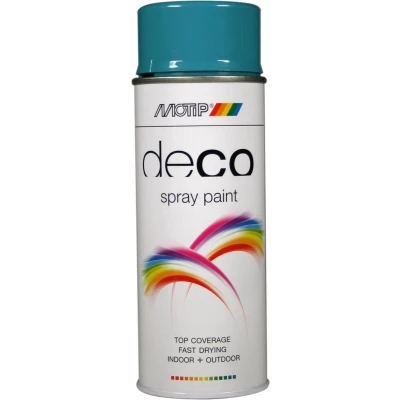 Afbeelding van Motip Deco Lakspray Hoogglans 0,4l Turquoise