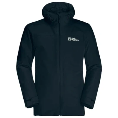 Afbeelding van Jack Wolfskin GLAABACH 3 in 1 JKT M, herenjas, nachtblauw