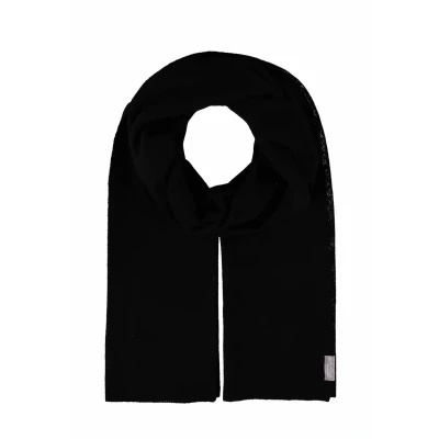 Afbeelding van Fraas Signature Stola Sjaal, Dames, Maat: One Size, Black