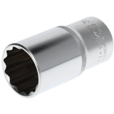 Afbeelding van GEDORE Rode dopsleutelinzet lang, moeren, 1/2&#039;&#039; 12,5 mm aandrijving, 12 kant, 30 breedte, gereedschap, R61103014, staal