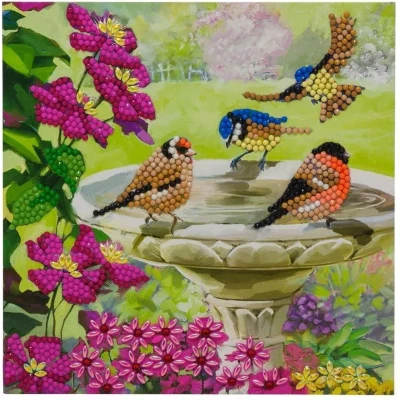 Afbeelding van Diamond Painting Kaart Pinguin Familie A83